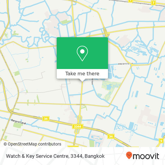 Watch & Key Service Centre, 3344 map