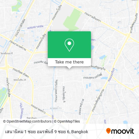 เสนานิคม 1 ซอย อมรพันธ์ 9 ซอย 6 map