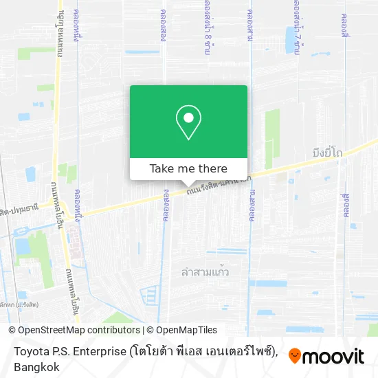 Toyota P.S. Enterprise (โตโยต้า พีเอส เอนเตอร์ไพซ์) map