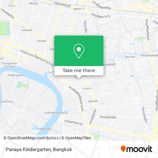 Panaya Kindergarten map