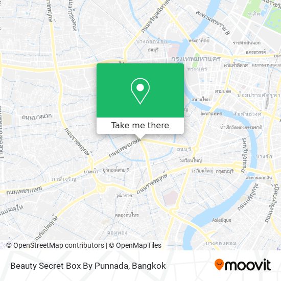 Beauty Secret Box By Punnada map