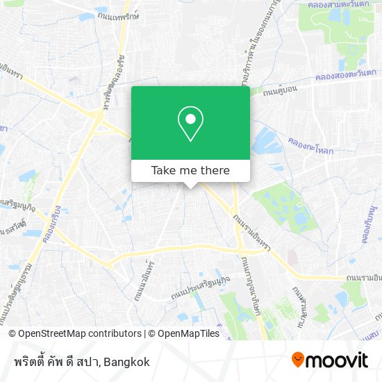 พริตตี้ คัพ ดี สปา map