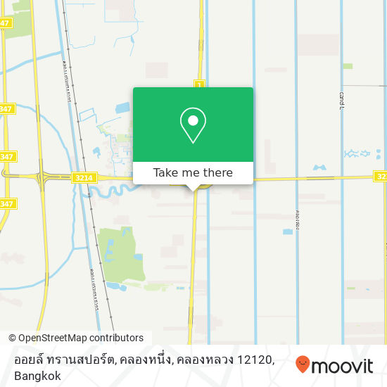 ออยล์ ทรานสปอร์ต, คลองหนึ่ง, คลองหลวง 12120 map