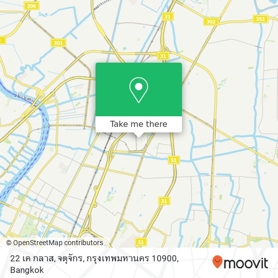 22 เค กลาส, จตุจักร, กรุงเทพมหานคร 10900 map