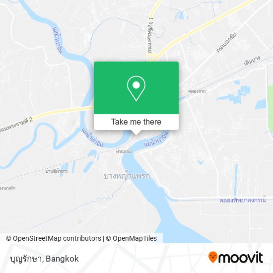 บุญรักษา map
