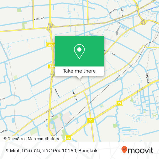 9 Mint, บางบอน, บางบอน 10150 map