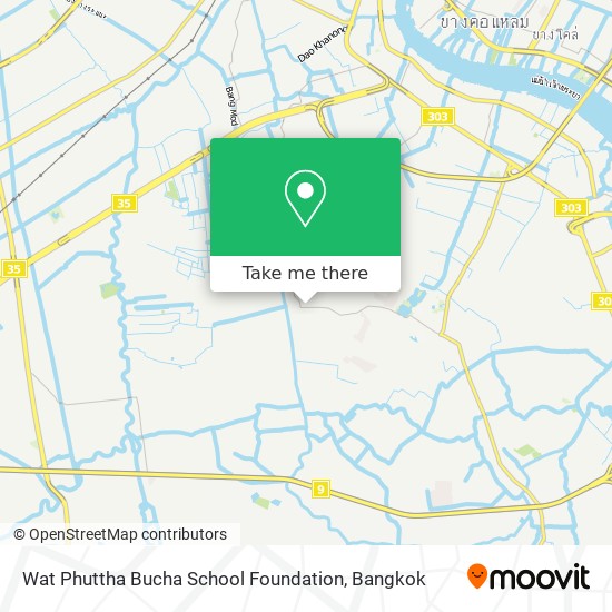 Wat Phuttha Bucha School Foundation map