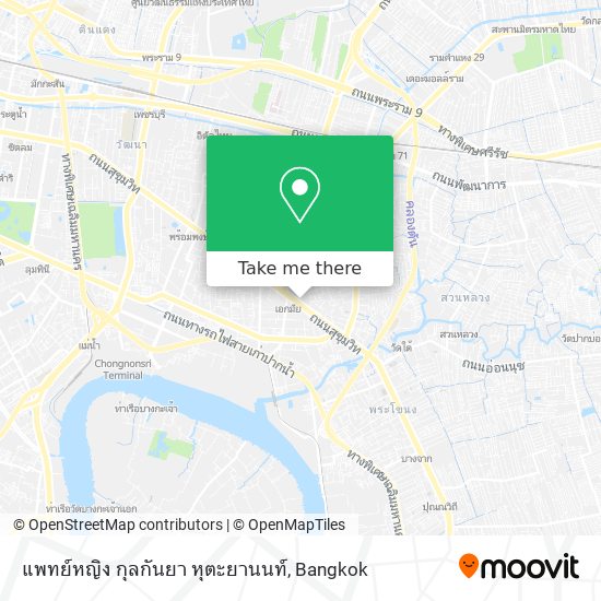 แพทย์หญิง กุลกันยา หุตะยานนท์ map