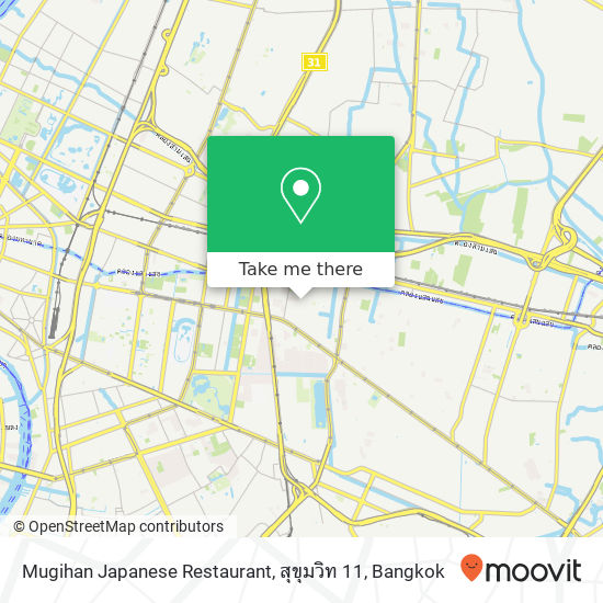 Mugihan Japanese Restaurant, สุขุมวิท 11 map