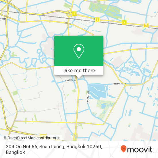 204 On Nut 66, Suan Luang, Bangkok 10250 map
