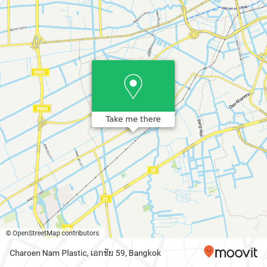 Charoen Nam Plastic, เอกชัย 59 map