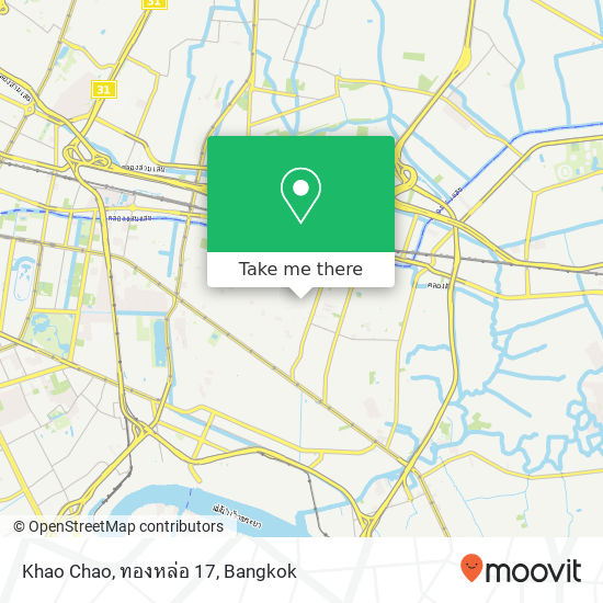 Khao Chao, ทองหล่อ 17 map