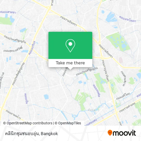 คลินิกชุมชนอบอุ่น map
