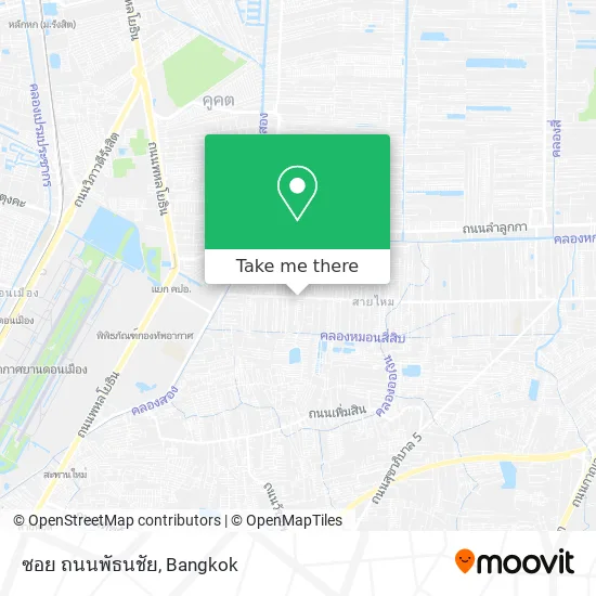 ซอย ถนนพัธนชัย map