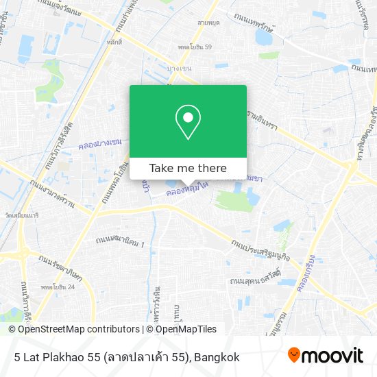 5 Lat Plakhao 55 (ลาดปลาเค้า 55) map
