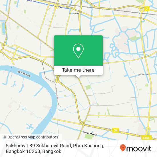 Sukhumvit 89 Sukhumvit Road, Phra Khanong, Bangkok 10260 map