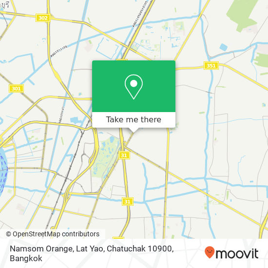 Namsom Orange, Lat Yao, Chatuchak 10900 map