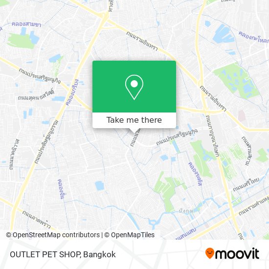 OUTLET PET SHOP map