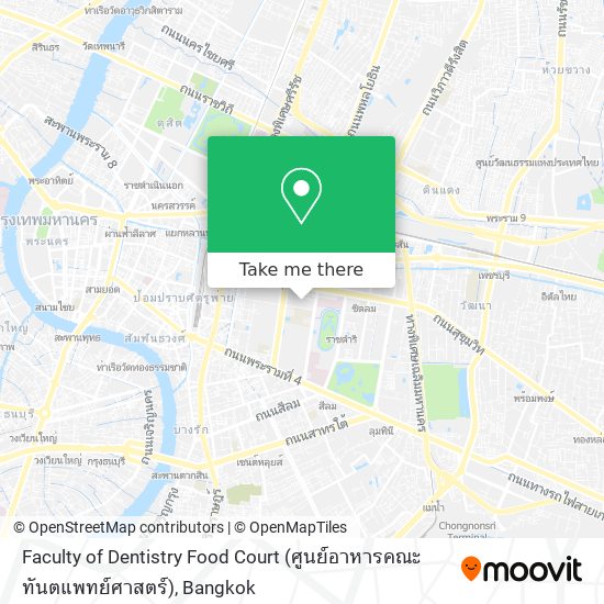 Faculty of Dentistry Food Court (ศูนย์อาหารคณะทันตแพทย์ศาสตร์) map