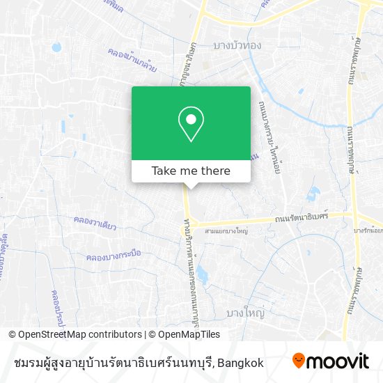 ชมรมผู้สูงอายุบ้านรัตนาธิเบศร์นนทบุรี map