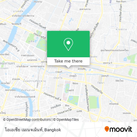 โอเอเซีย เมเนจเม้นท์ map