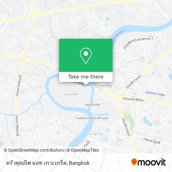 ครัวคุณนิต แอท เกาะเกร็ด map