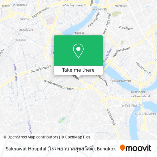 Suksawat Hospital (โรงพยาบาลสุขสวัสดิ์) map