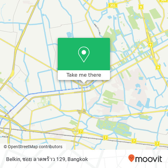 Belkin, ซอย ลาดพร้าว 129 map