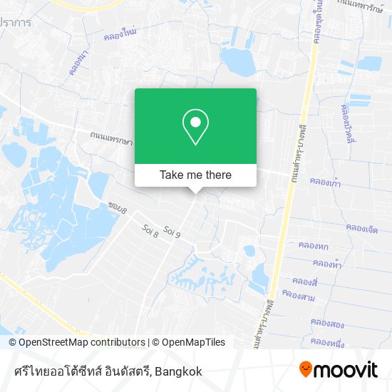 ศรีไทยออโต้ซีทส์ อินดัสตรี map