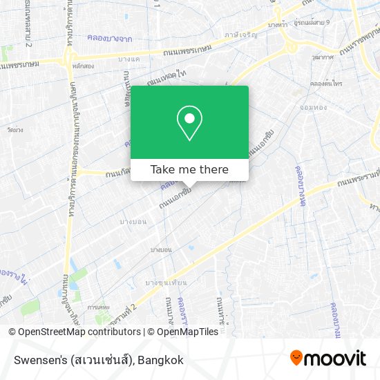 Swensen's (สเวนเซ่นส์) map
