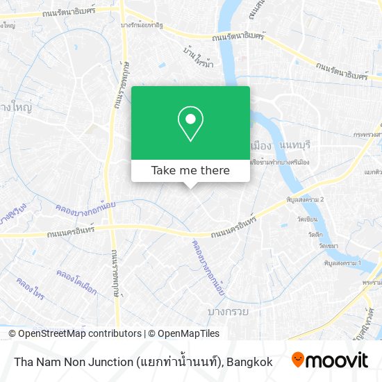 Tha Nam Non Junction (แยกท่าน้ำนนท์) map