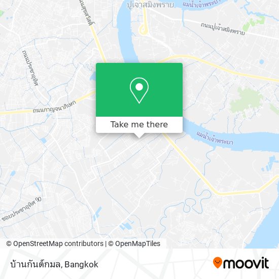 บ้านกันต์กมล map