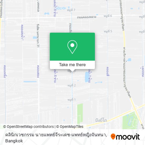 คลินิกเวชกรรม นายแพทย์จีระเดช-แพทย์หญิงจันทนา map