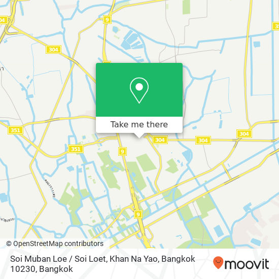Soi Muban Loe / Soi Loet, Khan Na Yao, Bangkok 10230 map