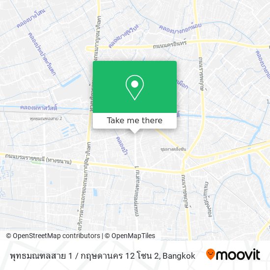 พุทธมณฑลสาย 1 / กฤษดานคร 12 โซน 2 map