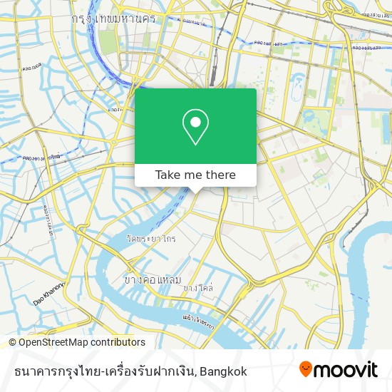 ธนาคารกรุงไทย-เครื่องรับฝากเงิน map