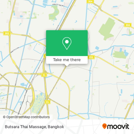 Butsara Thai Massage map