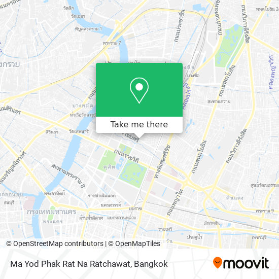 Ma Yod Phak Rat Na Ratchawat map