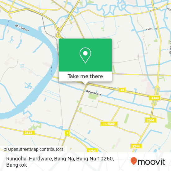Rungchai Hardware, Bang Na, Bang Na 10260 map
