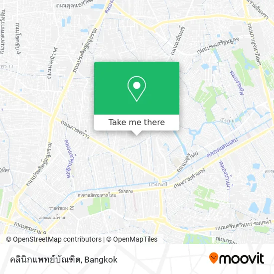 คลินิกแพทย์บัณฑิต map