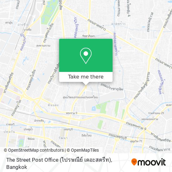 The Street Post Office (ไปรษณีย์ เดอะสตรีท) map