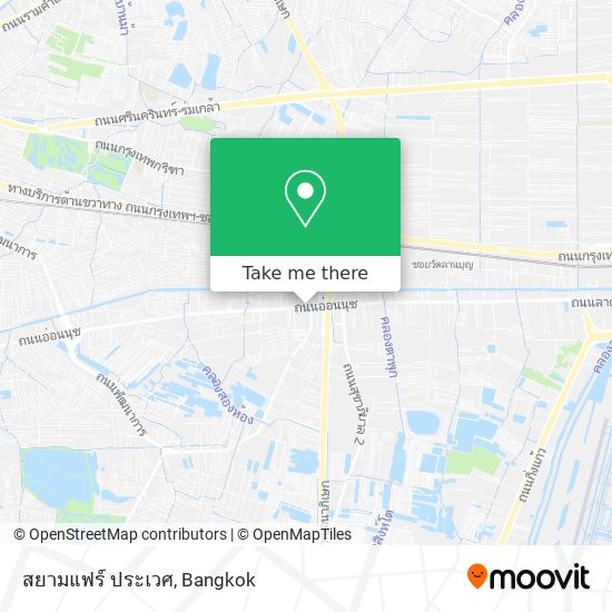 สยามแฟร์ ประเวศ map