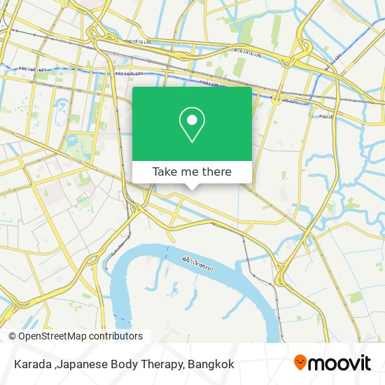 Karada ,Japanese Body Therapy map