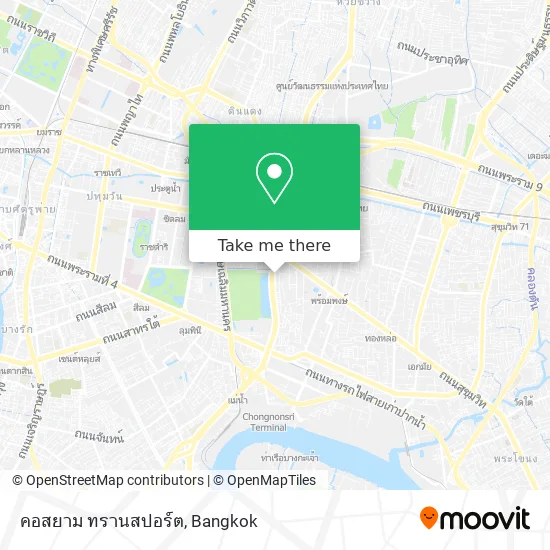 คอสยาม ทรานสปอร์ต map
