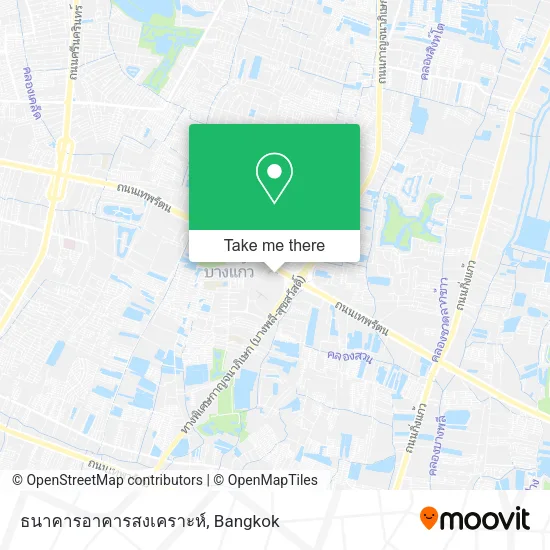 ธนาคารอาคารสงเคราะห์ map
