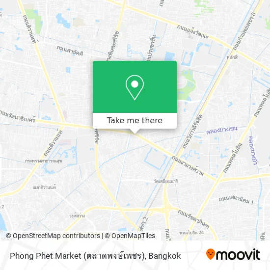Phong Phet Market (ตลาดพงษ์เพชร) map
