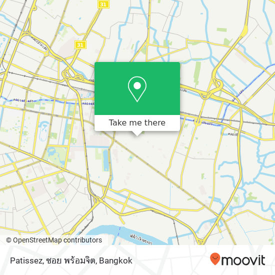 Patissez, ซอย พร้อมจิต map