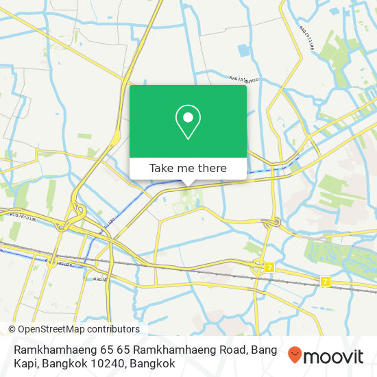 Ramkhamhaeng 65 65 Ramkhamhaeng Road, Bang Kapi, Bangkok 10240 map