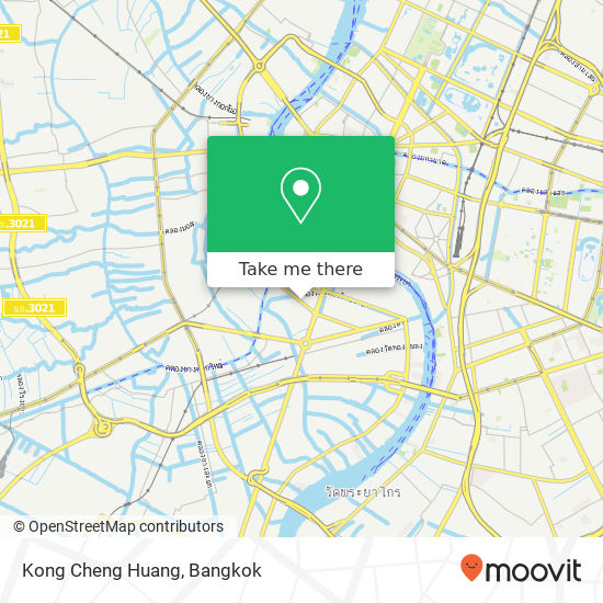 Kong Cheng Huang map