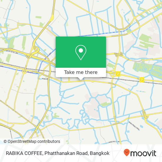 RABIKA COFFEE, Phatthanakan Road map